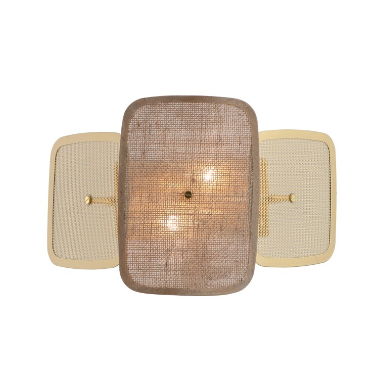 Come può una lampada da parete rustica in iuta a doppia lampadina trasformare il tuo spazio interno?