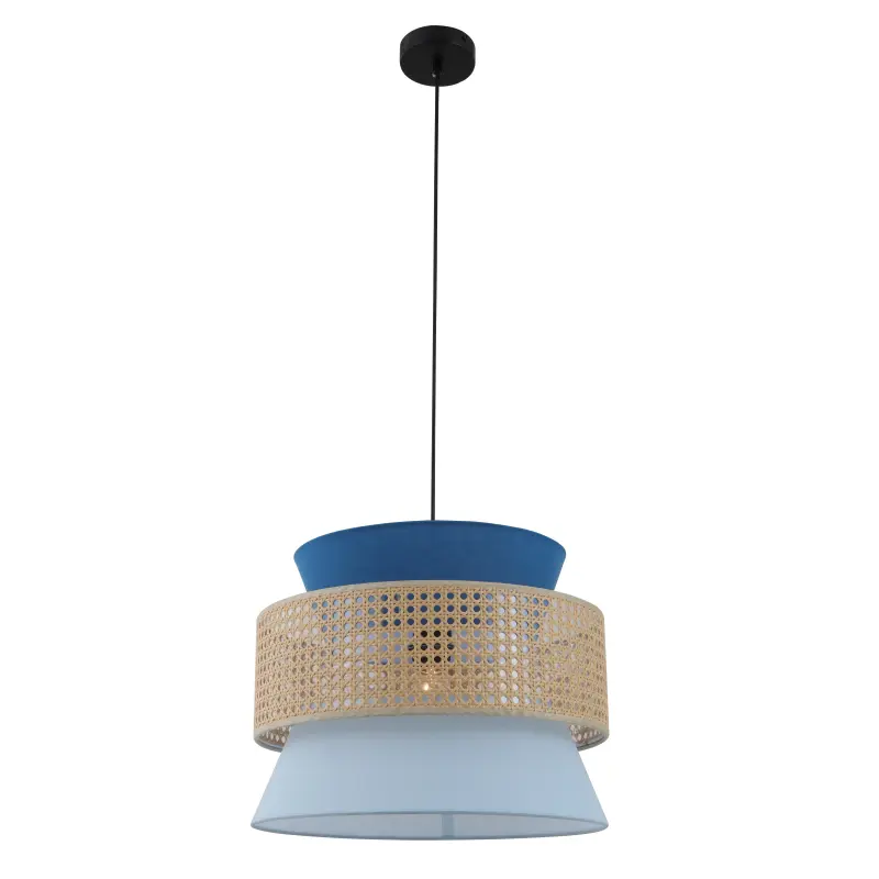 Luce a sospensione intrecciata a 3 strati